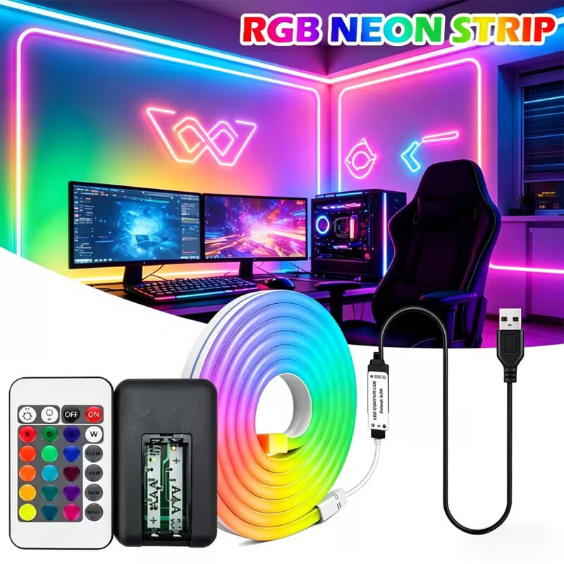 3 METER RGB NEON STRIP LIGHT