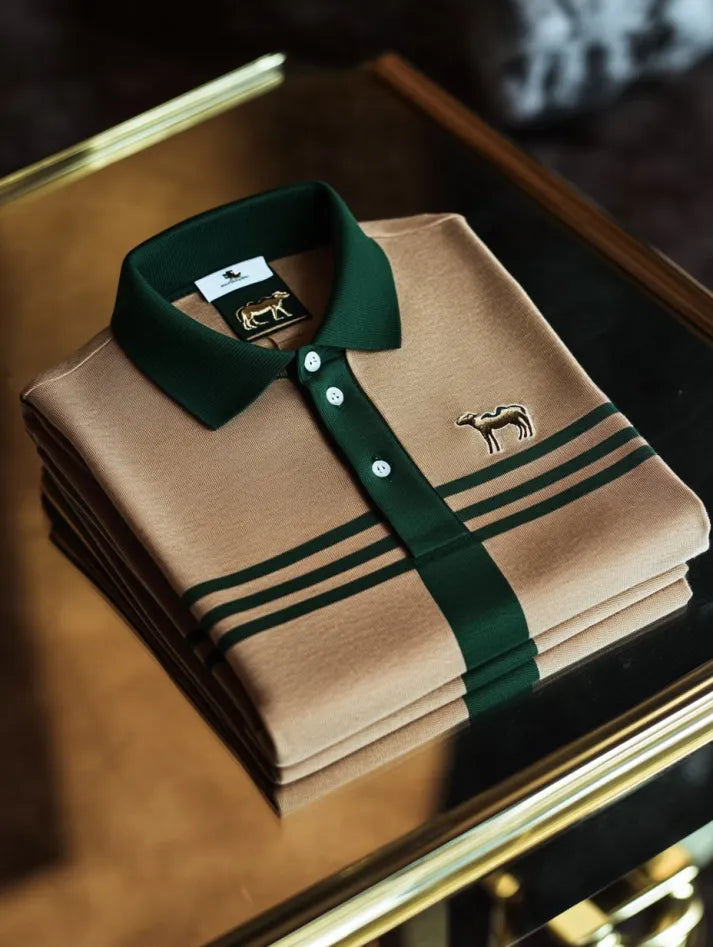 Ashbury Executive Long Sleeve Polo Shirt for Men