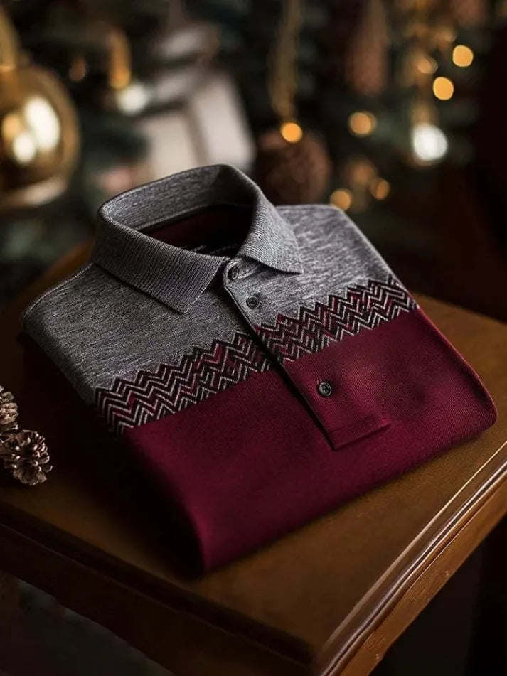 Ashford Heritage Check Executive Polo Shirt for Men