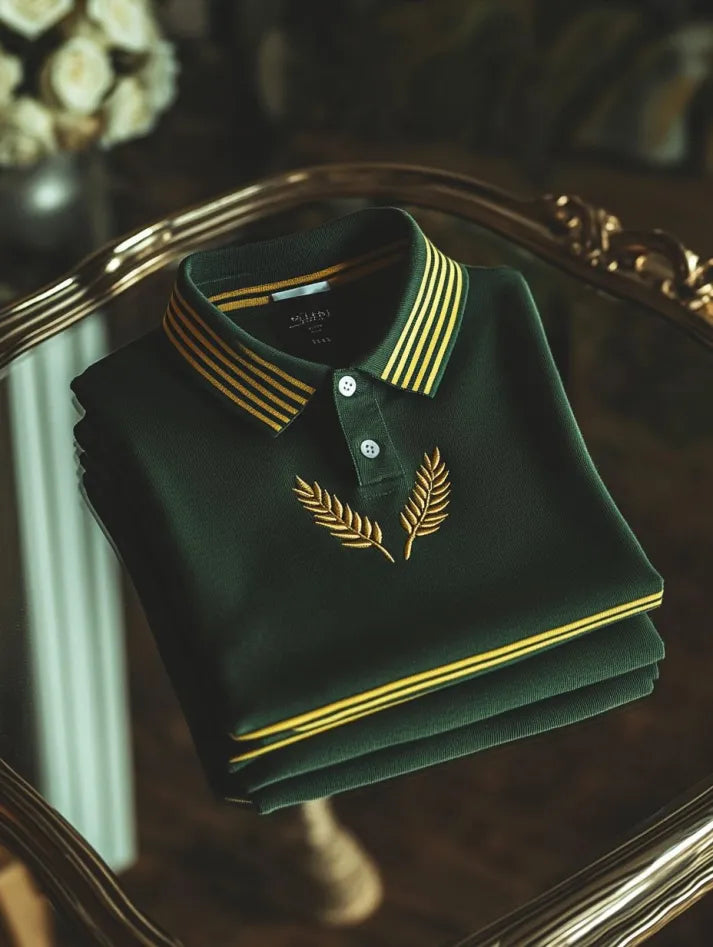 Harrington Elite Long Sleeve Polo Shirt for Men