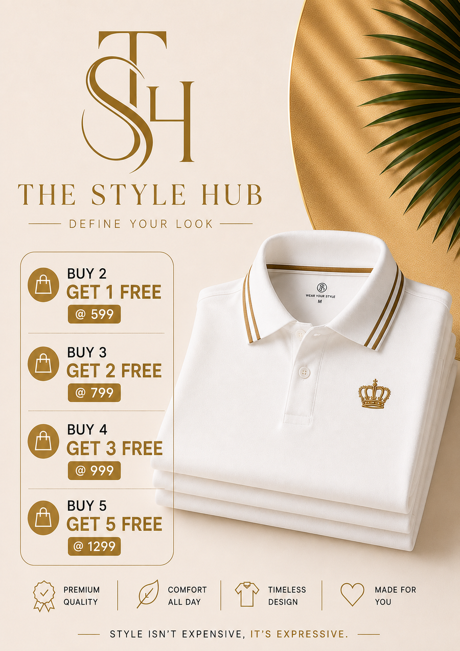 Premium polos, festive prices