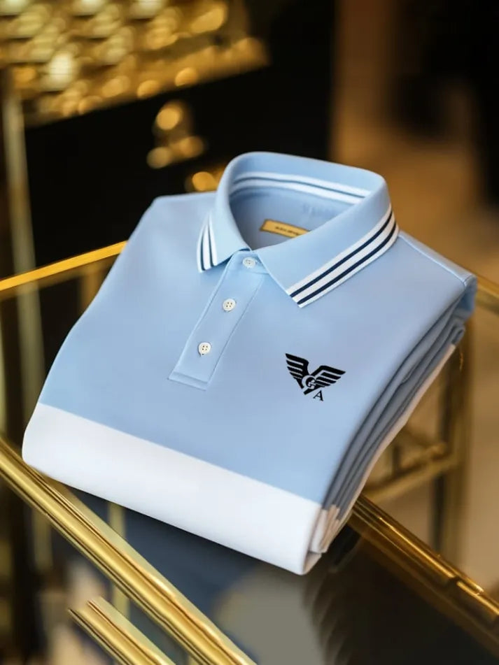Regent Square Checkmark Polo Shirt for Men