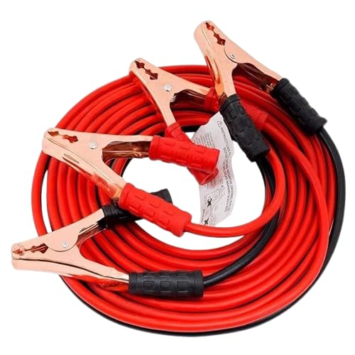 BOOSTER CABLE 1000AMP Car Heavy Duty Auto Jumper Cable Battery Booster Wire Clamp with Alligator Wire (7ft, 1000 AMP)